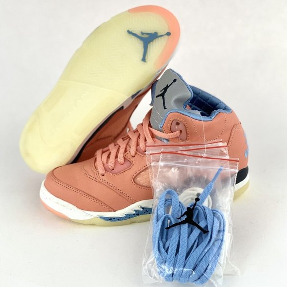 Nike Air Jordan 5 Retro X DJ Khaled TD Toddler 9C-10C We The Best Crimson Bliss - Picture 2 of 12